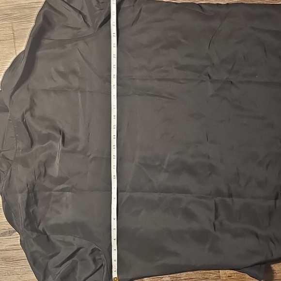 VTG Womens BFA Classics Elegant Black Button Down Top 28W - Picture 6 of 6